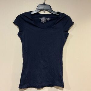 H&M Dark Blue Short Sleeve Tee